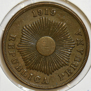 Peru 1919 2 Centavos P490066 combine shipping0