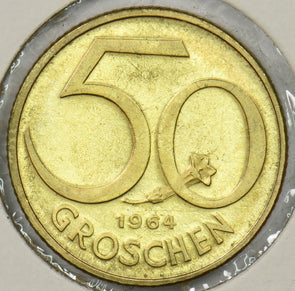 Austria 1964 50 Groschen P900278 combine shipping1