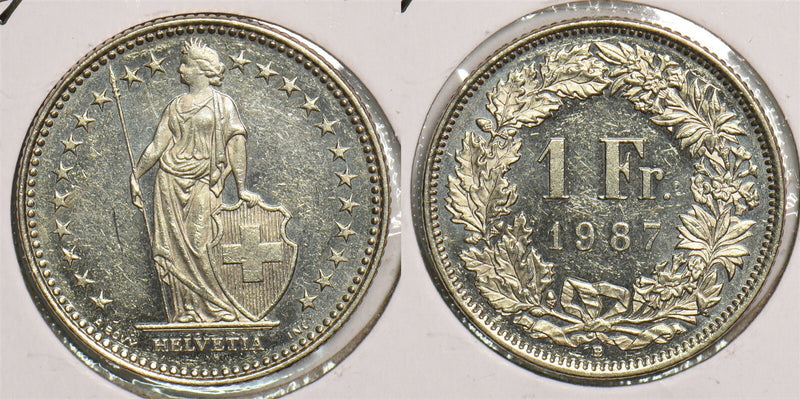 Switzerland 1987 Franc P190167 combine shipping0