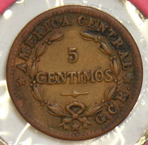 Costa Rica 1929 5 Centimos P190128 combine shipping1