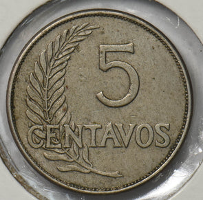 Peru 1934 5 Centavos Head of Ceres P903539 combine shipping1