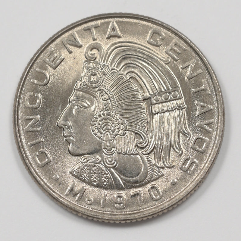 Mexico 1970-MO Cuauhtémoc 50 Centavos P9044770