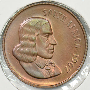 South Africa 1967 2 Cents Wildebeest animal Proof P900341 combine shipping1