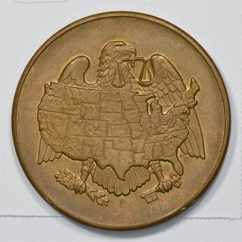 1969-P United States Mint Philadelphia Commemorative Medal Eagle P9031820