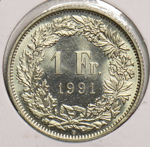 Switzerland 1991 Franc P190149 combine shipping2