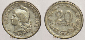 Argentina 1938 20 Centavos animal P150060 combine shipping0