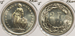 Switzerland 1975 2 Francs P290312 combine shipping0
