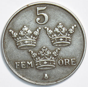 Sweden 1944 5 Ore P190049 combine shipping1