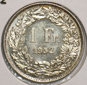 Switzerland 1952 Franc P240008 combine shipping2