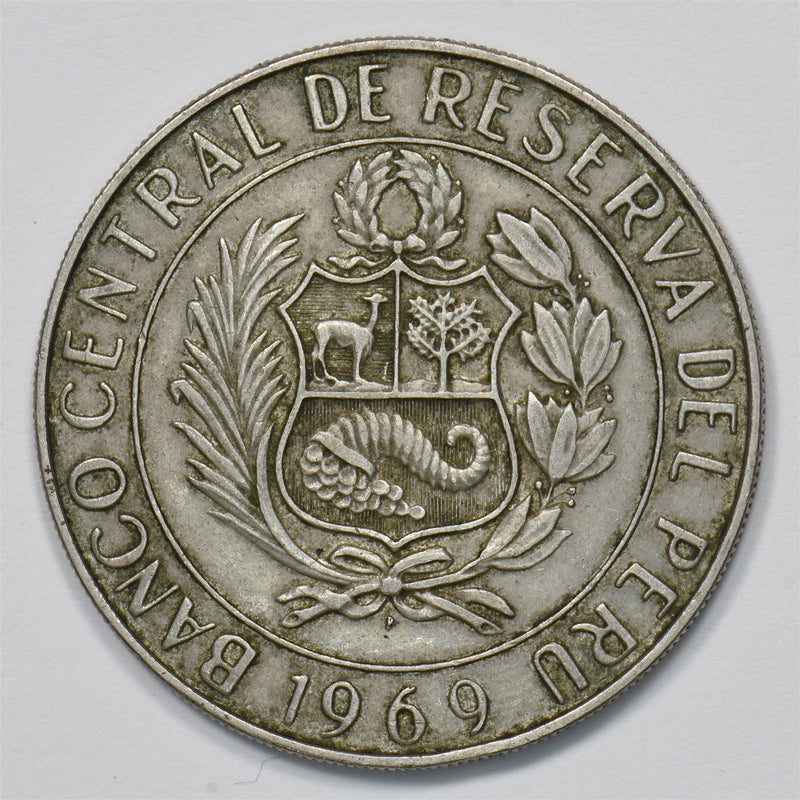 Peru 1969 Republic 10 Soles de Oro P9031250