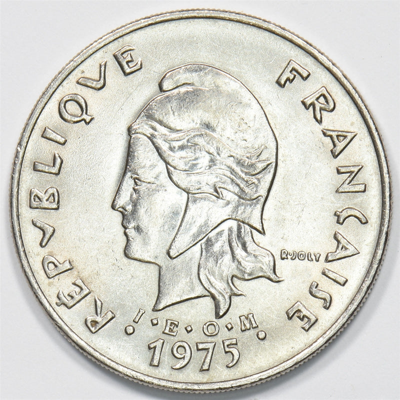 French Polynesia 1975 Marianne/Overseas Institution of Issue 50 Francs P1510070