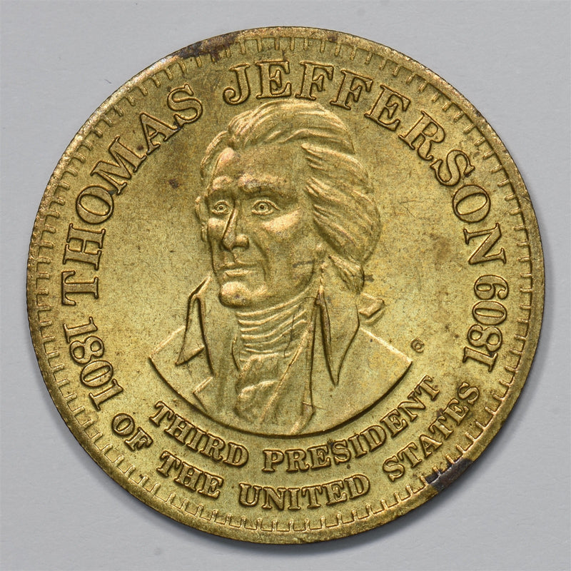 1801-1809 Thomas Jefferson Presidential Commemorative Medal/Token P9030920