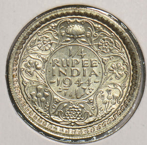 India British 1944 1/4 Rupee P290357 combine shipping2