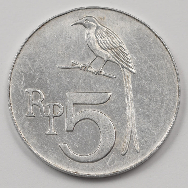Indonesia 1970 Republic 5 Rupiah P9039230