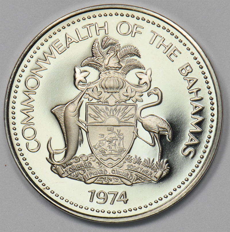 Bahamas 1974-f 5 Cents Pineapple P903478 combine shipping0