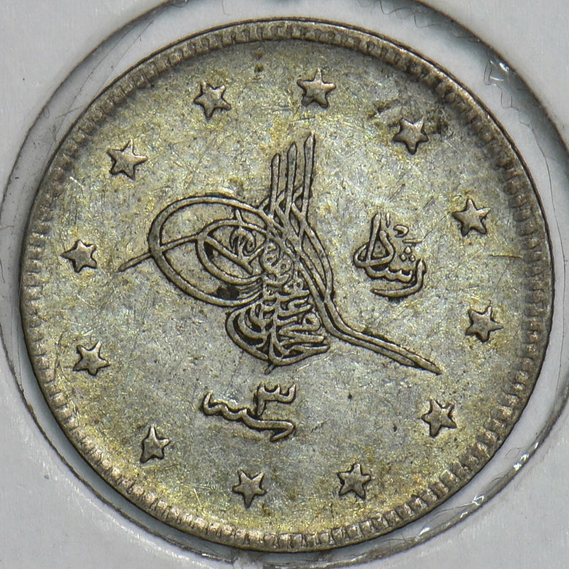 Turkey 1911 1327AH 2 Kurush UNC P190104 combine shipping0