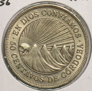 Nicaragua 1956 50 Centavos P290152 combine shipping2