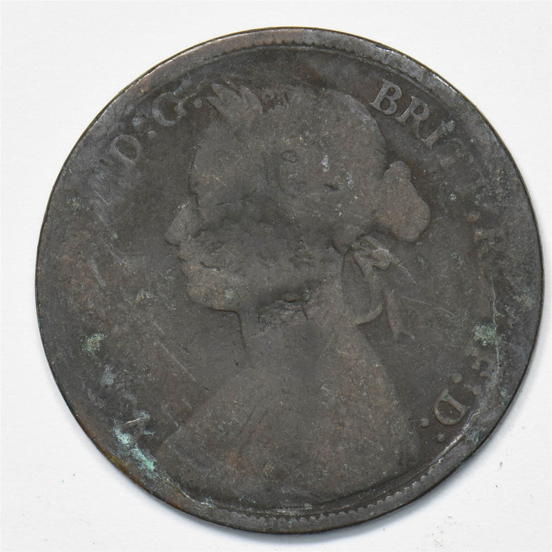 Great Britain 1877 Half Penny Queen Victoria P903432 combine shipping0