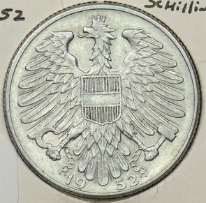 Austria 1952 5 Schilling Eagle animal P190389 combine shipping0