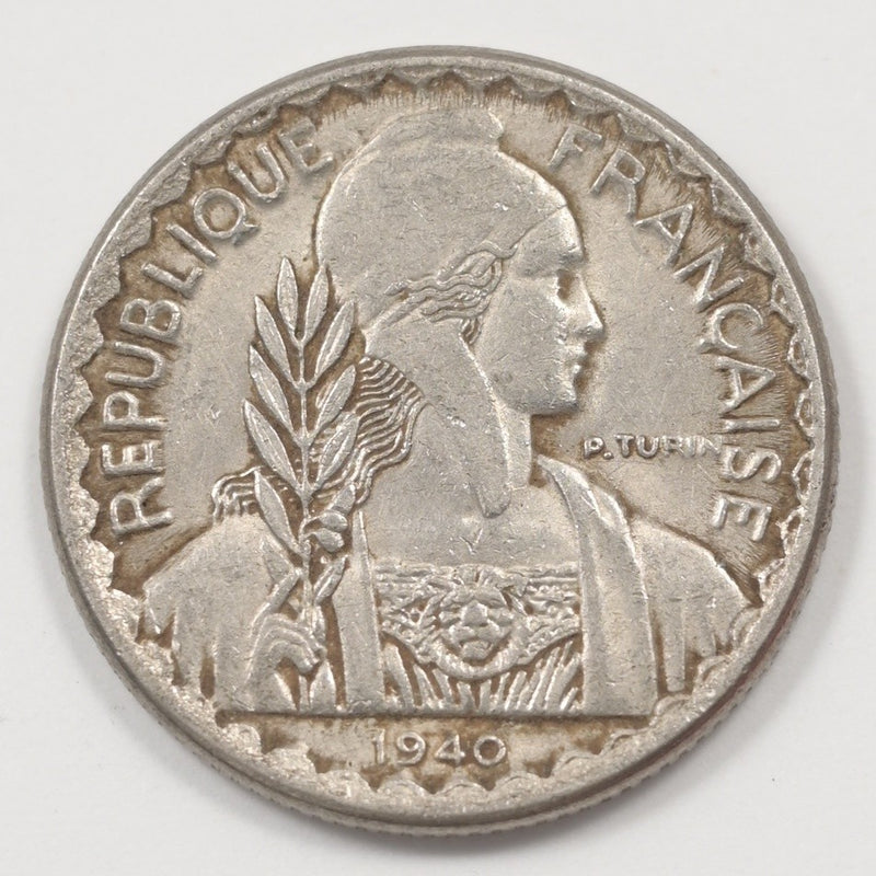French Indochina 1940 Marianne 10 Centimes P9041240