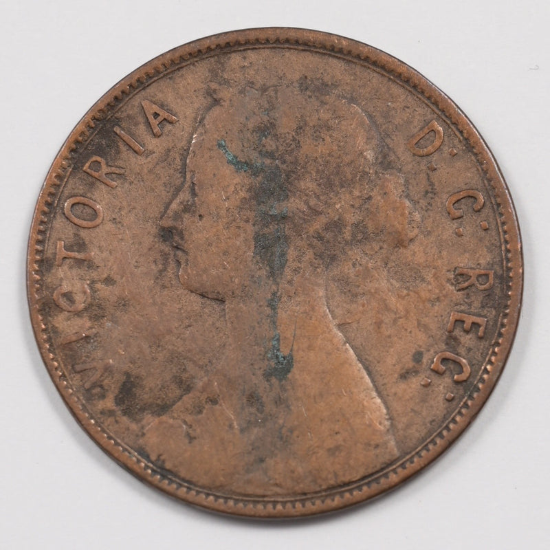 Newfoundland 1865 Victorian Cent P1915340
