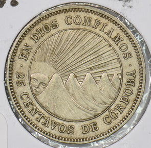 Nicaragua 1946 25 Centavos P290398 combine shipping2