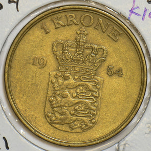 Denmark 1954 Krone P190111 combine shipping0