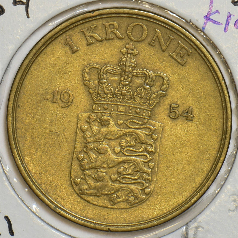 Denmark 1954 Krone P190111 combine shipping0