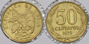 Chile 1979 50 Centavos Condor animal P190316 combine shipping0