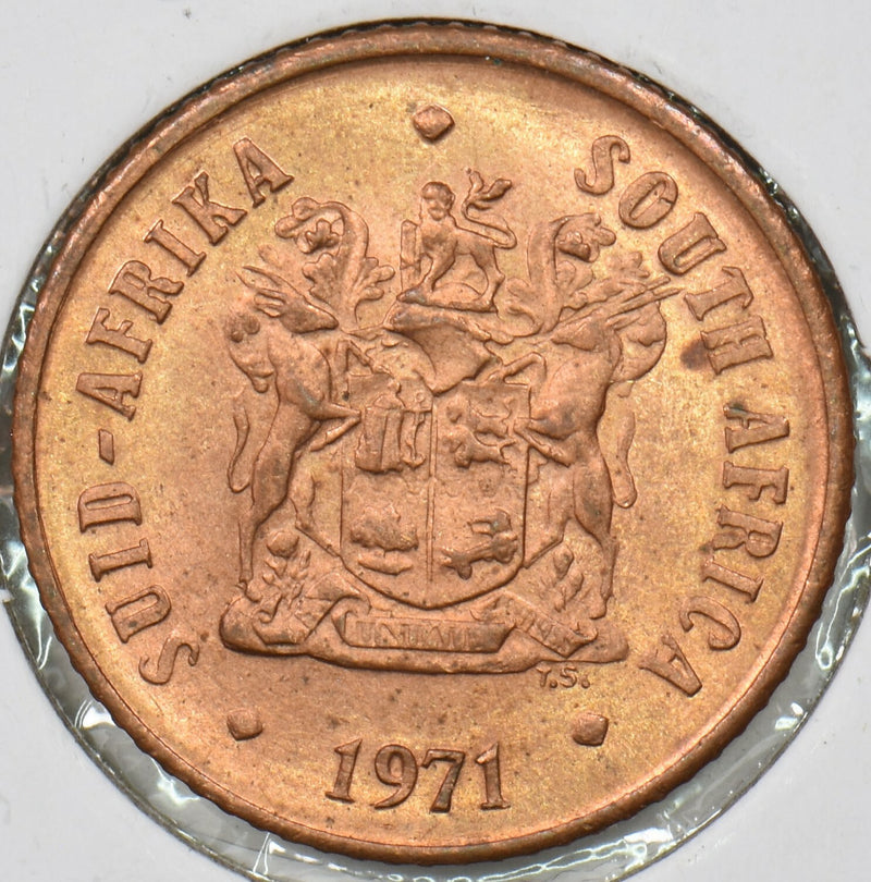 South Africa 1971 Cent Sparrows animal P900306 combine shipping0
