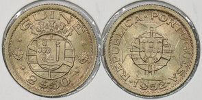 Guinea 1952 2 1/2 Escudos P290365 combine shipping0