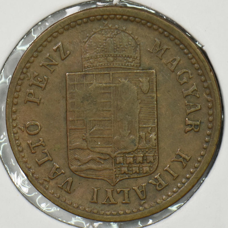 Hungary 1886 KB Krajczar P900444 combine shipping0