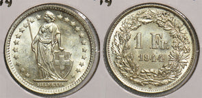 Switzerland 1944 Franc P290309 combine shipping0