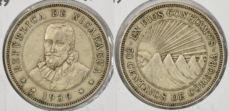 Nicaragua 1939 50 Centavos P290364 combine shipping0