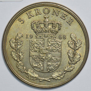 Denmark 1968 5 Kroner P290100 combine shipping1