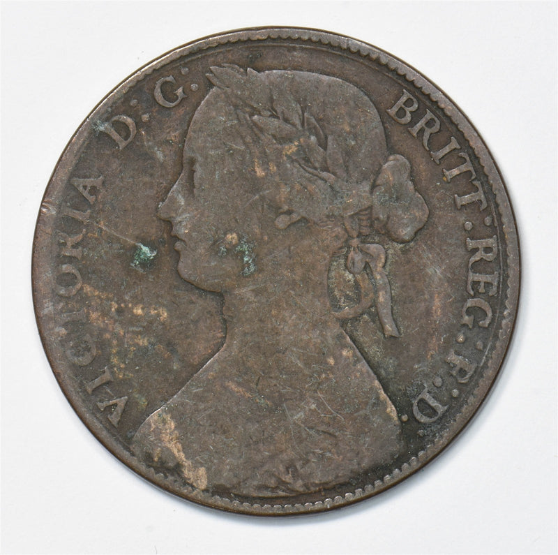 Great Britain 1861 Penny Queen Victoria P903441 combine shipping0