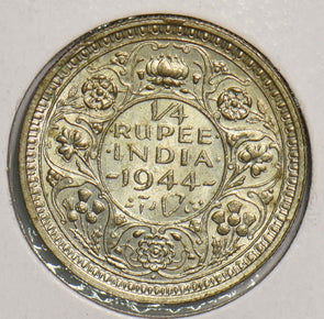 India British 1944 1/4 Rupee P290359 combine shipping2