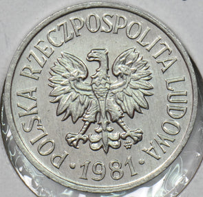 Poland 1981 20 Groszy Eagle P190592 combine shipping0