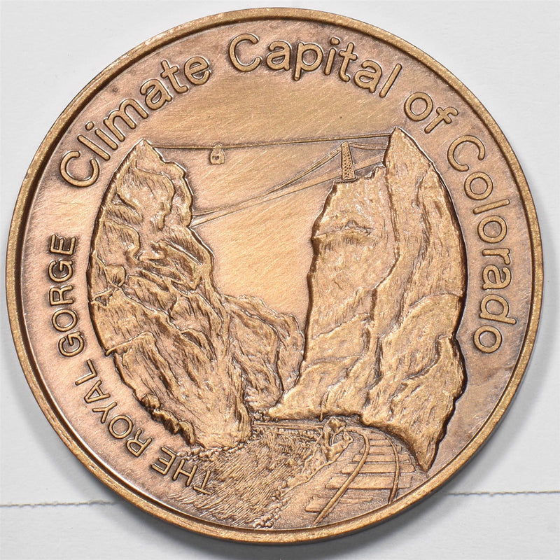1972 Canon City Colorado Centennial Medal P9028700