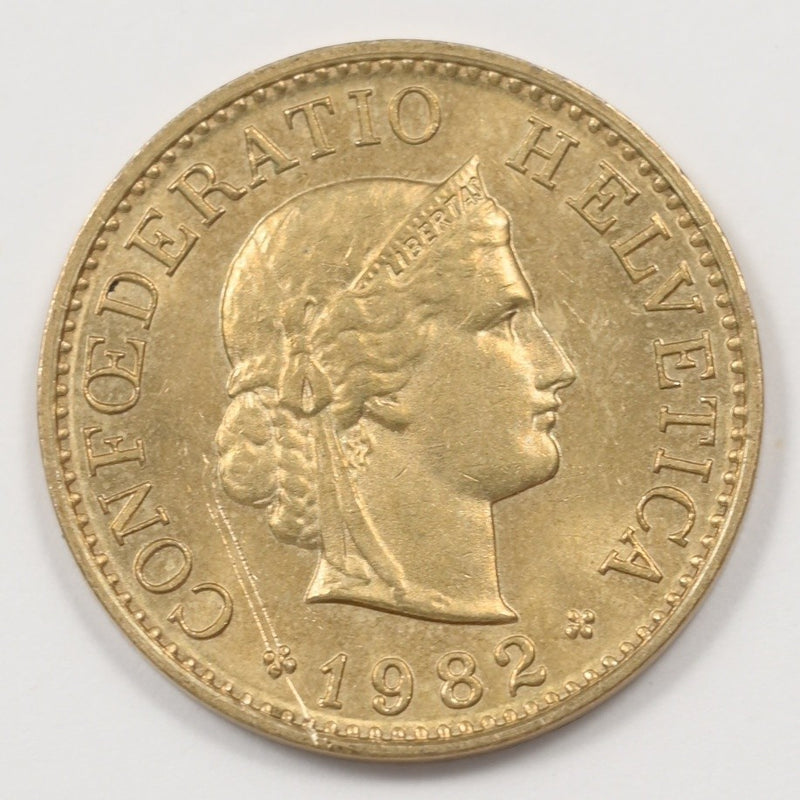 Switzerland 1982 Helvetica 5 Rappen P9041140