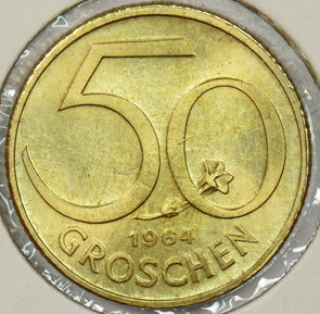 Austria 1964 50 Groschen P900280 combine shipping1