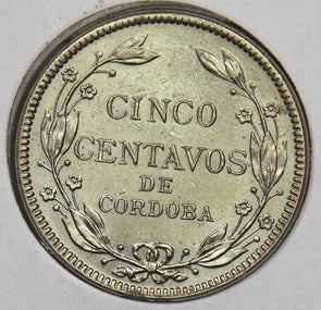 Nicaragua 1940 5 Centavos P290376 combine shipping2