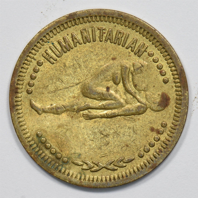 Humanitarian Medal / Adult Novelty Token P9025700