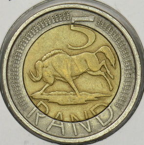 South Africa 2005 5 Rand Wildebeest animal P900289 combine shipping0