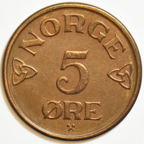 Norway 1952 5 Ore P190017 combine shipping1