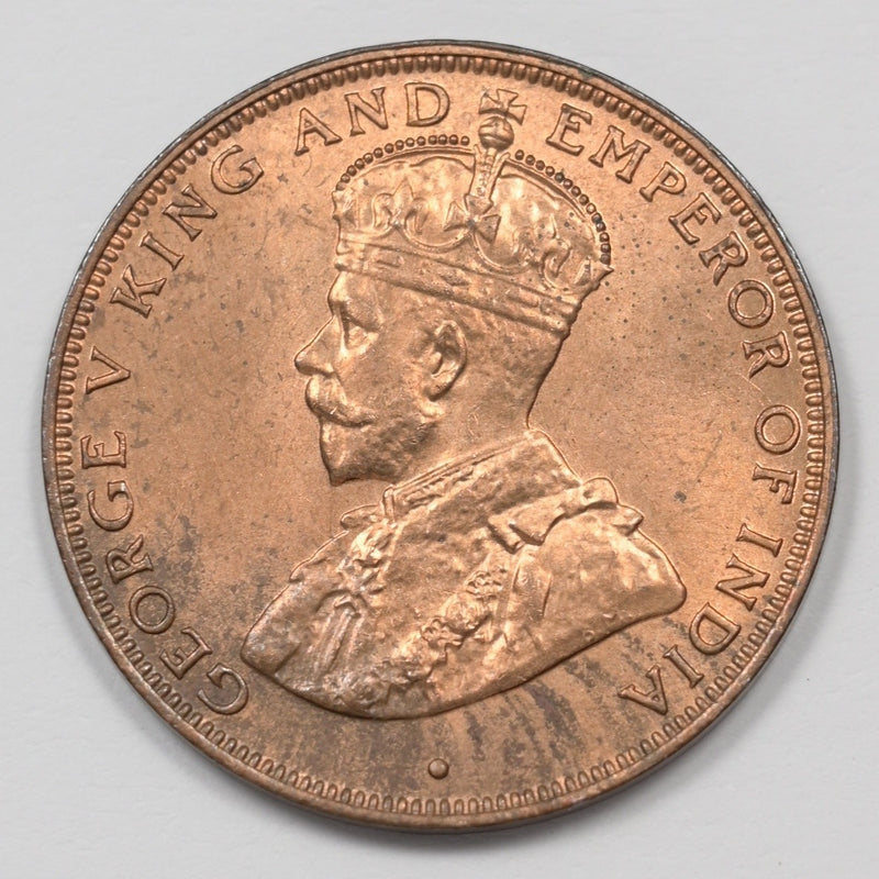 Hong Kong 1933 George V Cent P1513500