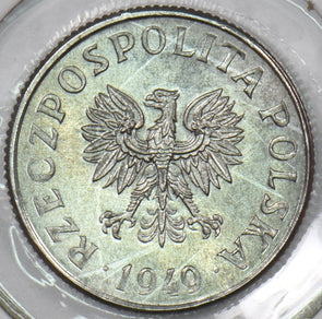 Poland 1949 2 Groszy Eagle P190589 combine shipping0