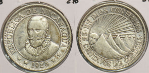 Nicaragua 1928 25 Centavos P490082 combine shipping0