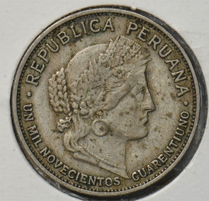 Peru 1941 10 Centavos Head of Ceres P903541 combine shipping0