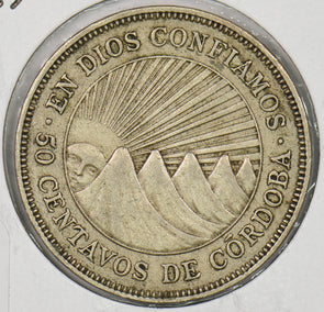Nicaragua 1939 50 Centavos P290364 combine shipping2